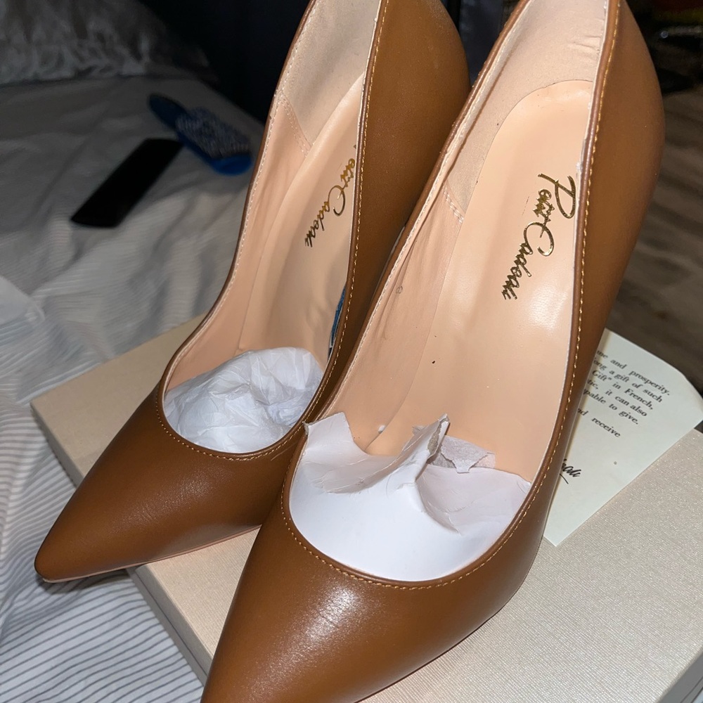Petit eadeau caramel chestnut stiletto - Picture 2 of 3